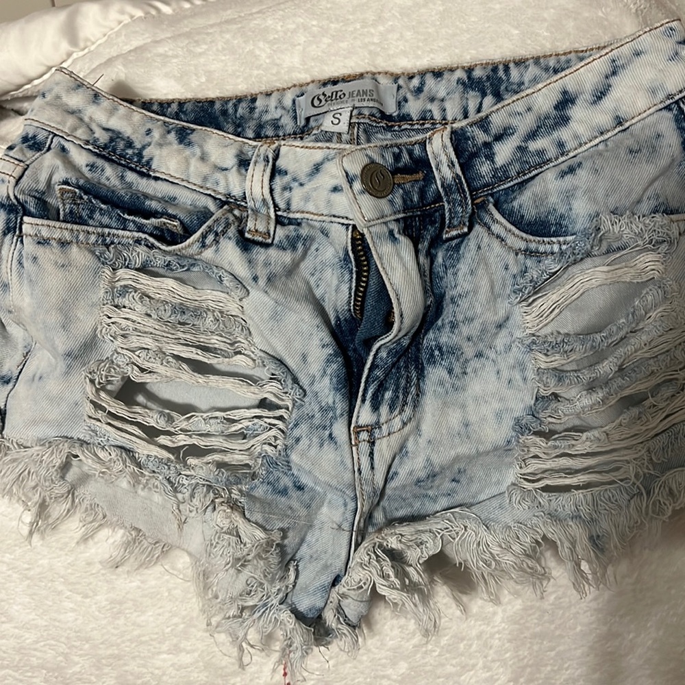 Cello ripped Jean shirts size small